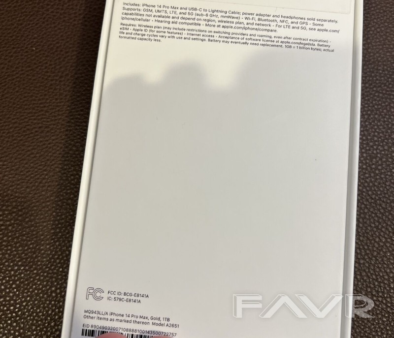 Apple iphone 14 Pro Max 256GB/512GB/1TB | FAVR