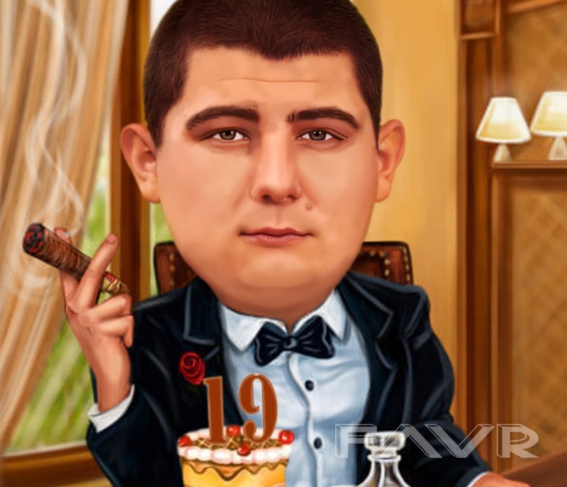 Дигитални карикатури-шарж по снимка | FAVR